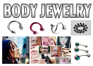 Body jewelry穿刺时尚首饰